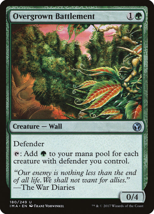 Overgrown Battlement  (Foil)