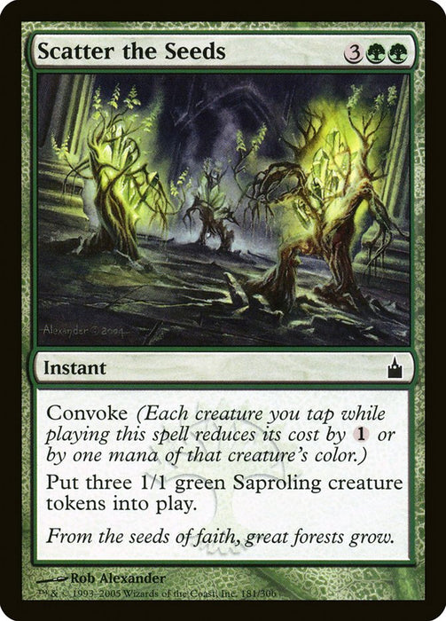 Scatter the Seeds  (Foil)