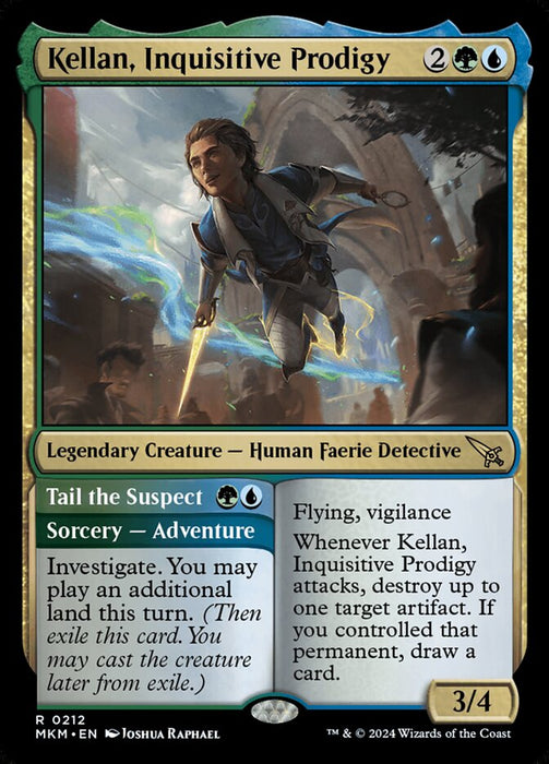 Kellan, Inquisitive Prodigy // Tail the Suspect - Legendary