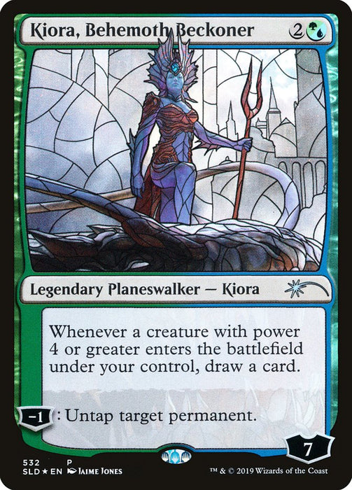 Kiora, Behemoth Beckoner  (Foil)