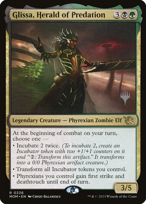 Glissa, Herald of Predation - Legendary (Foil)