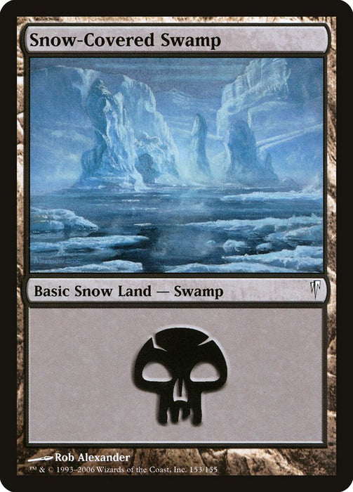 Snow-Covered Swamp  (Foil)