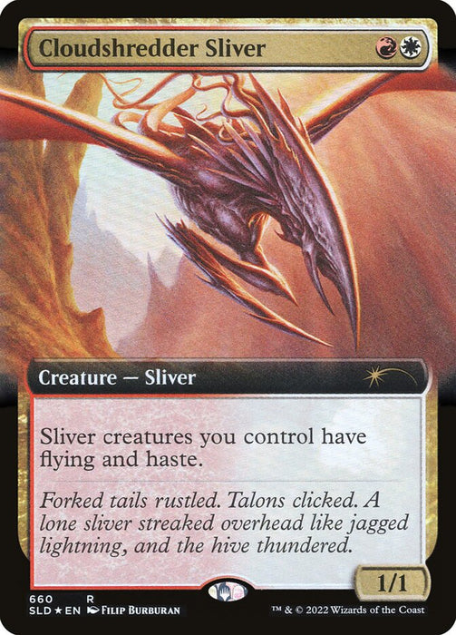 Cloudshredder Sliver - Extended Art (Foil)