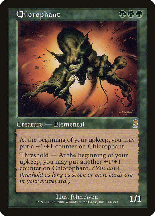 Chlorophant  (Foil)