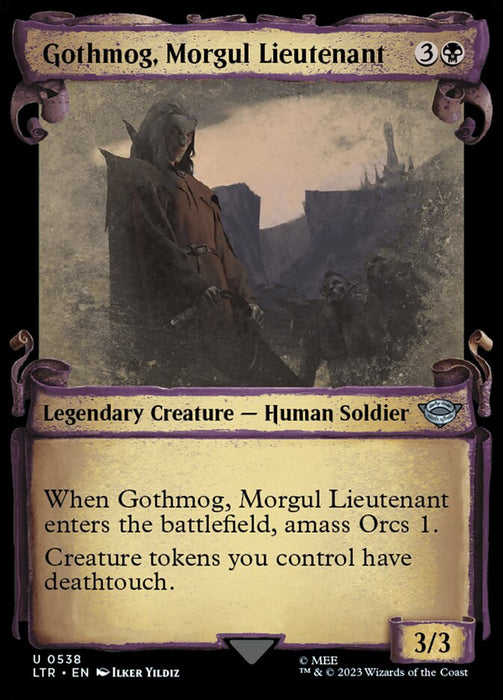 Gothmog, Morgul Lieutenant - Showcase- Legendary (Foil)