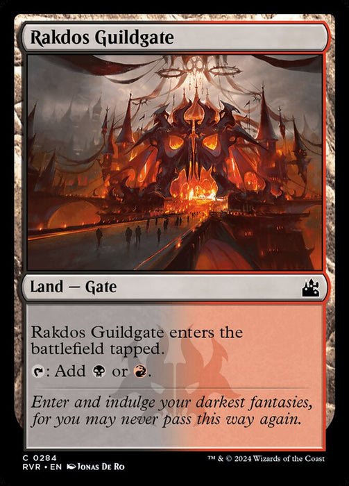 Rakdos Guildgate (Foil)