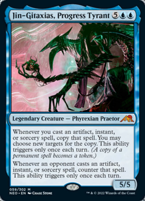 Jin-Gitaxias, Progress Tyrant  - Legendary (Foil)