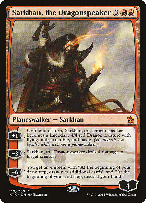 Sarkhan, the Dragonspeaker  (Foil)