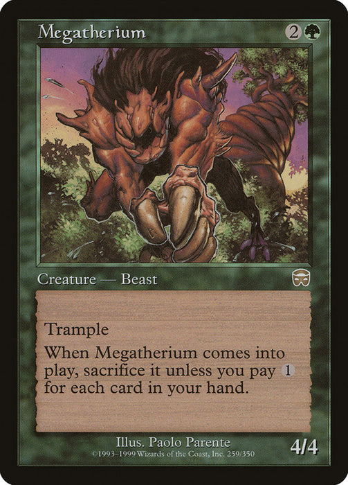 Megatherium  (Foil)