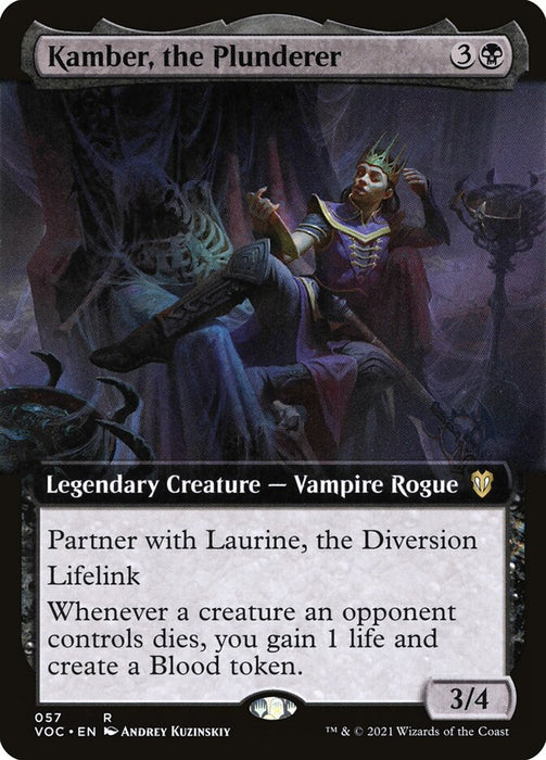 Kamber, the Plunderer  - Legendary - Extended Art