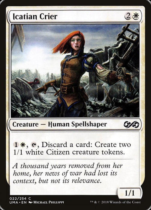 Icatian Crier  (Foil)