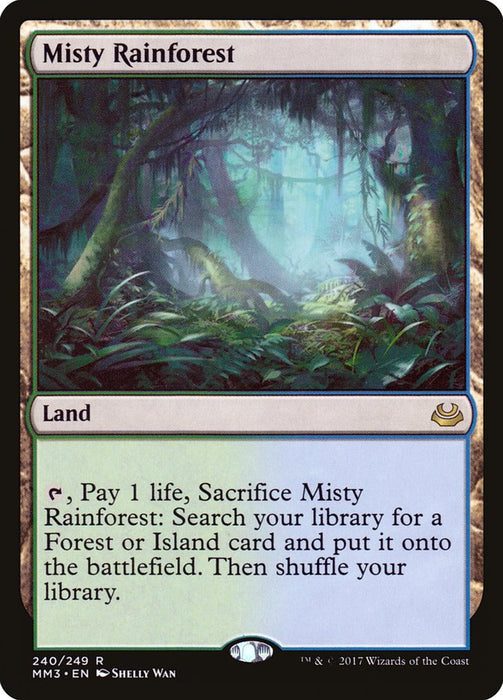 Misty Rainforest  (Foil)