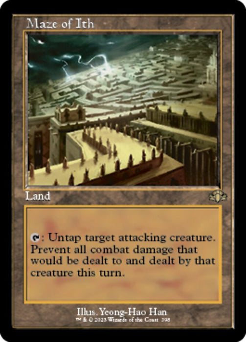 Maze of Ith - Retro Frame (Foil)