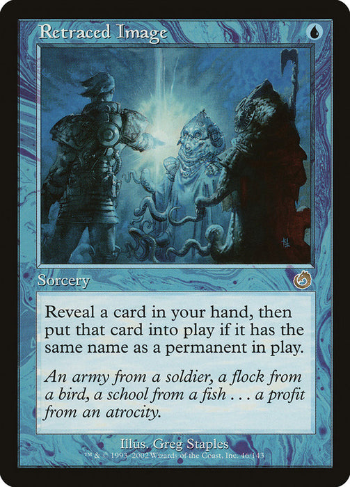 Retraced Image  (Foil)