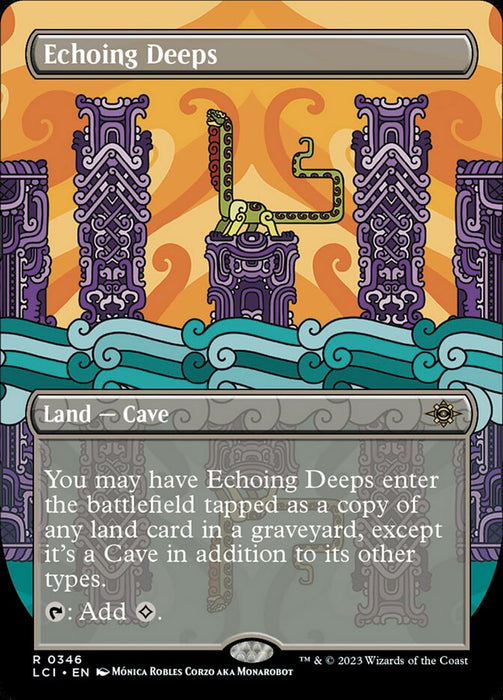 Echoing Deeps - Borderless (Foil)