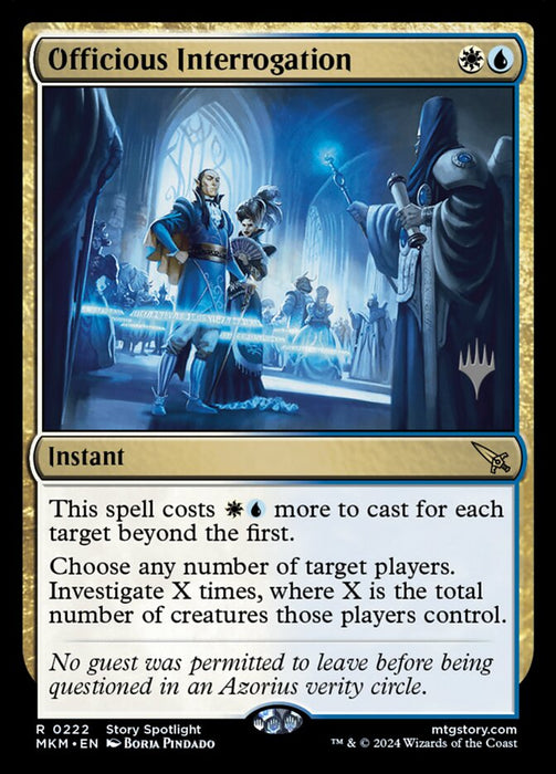 Officious Interrogation (Foil)