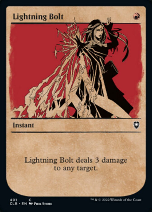 Lightning Bolt  - Showcase (Foil)