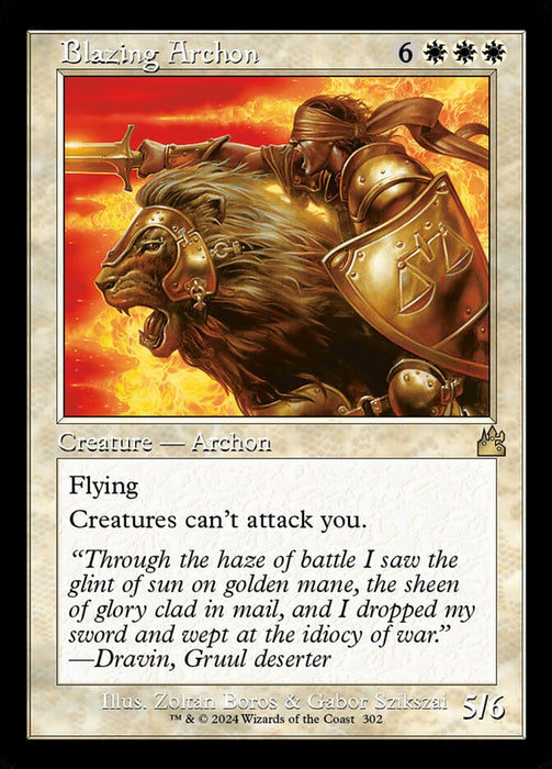 Blazing Archon - Retro Frame (Foil)