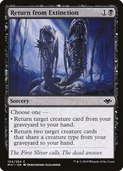 Return from Extinction  (Foil)