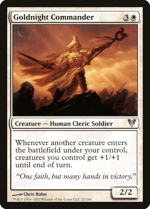 Goldnight Commander  (Foil)