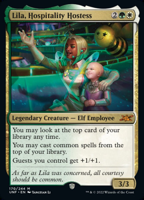 Lila, Hospitality Hostess - Legendary (Foil)