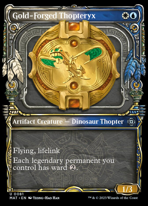 Gold-Forged Thopteryx - Showcase- Inverted