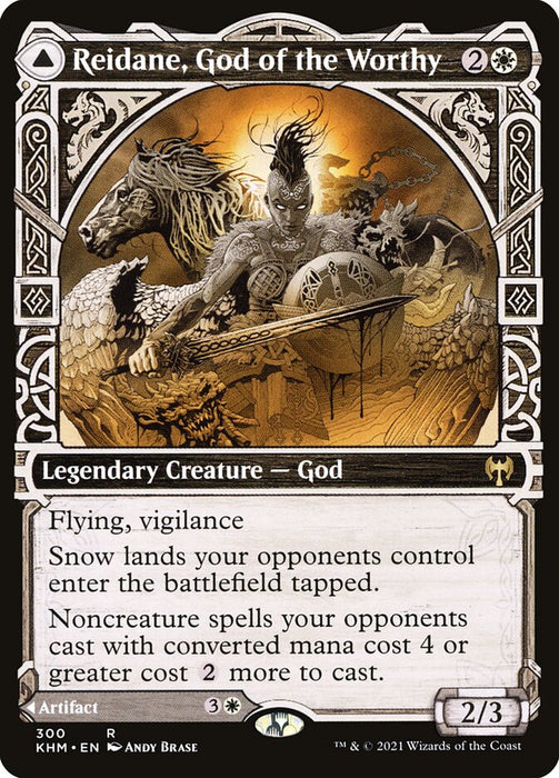 Reidane, God of the Worthy // Valkmira, Protector's Shield  - Showcase - Legendary (Foil)