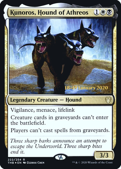 Kunoros, Hound of Athreos - Legendary (Foil)