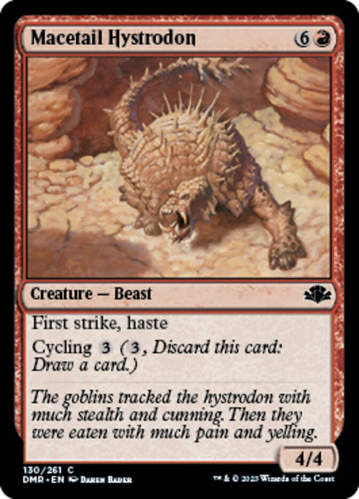 Macetail Hystrodon (Foil)