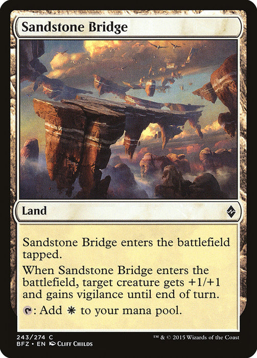 Sandstone Bridge  (Foil)