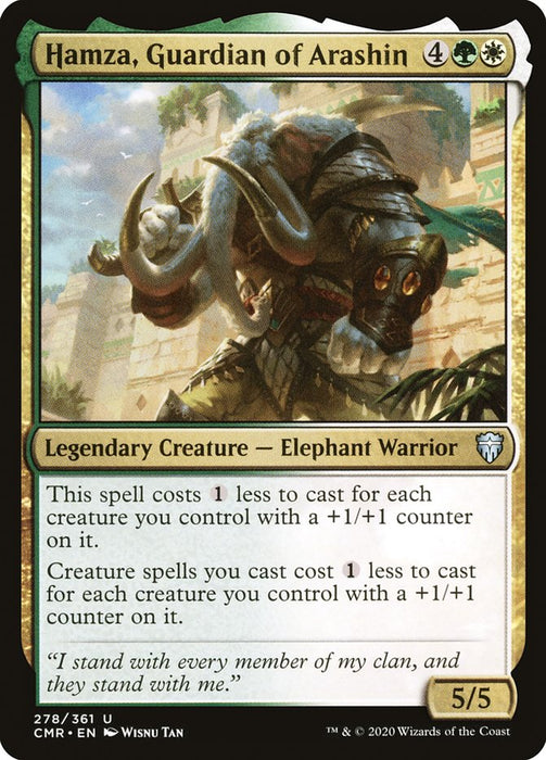 Hamza, Guardian of Arashin  - Legendary (Foil)