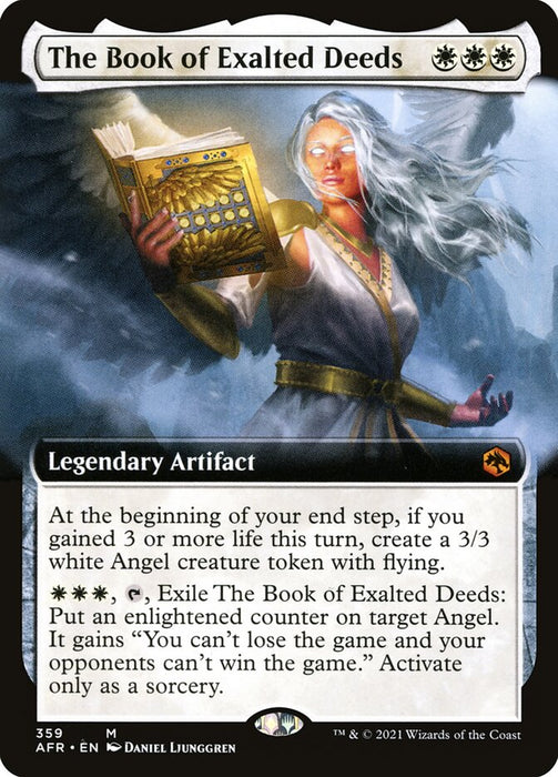 The Book of Exalted Deeds  - Legendary - Extended Art (Foil)