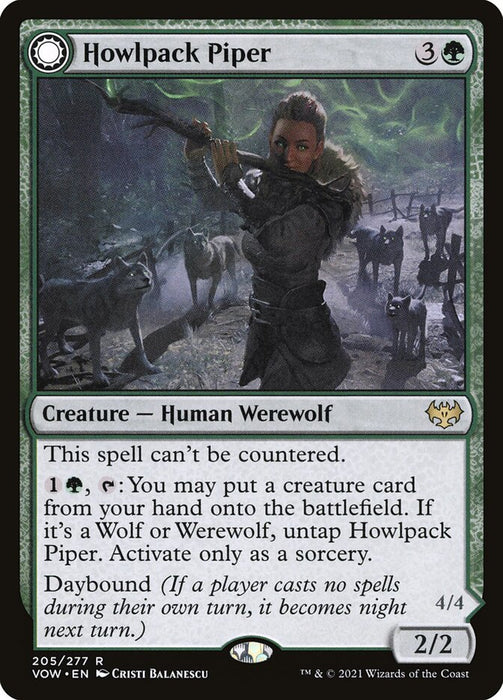 Howlpack Piper // Wildsong Howler  - Sunmoondfc (Foil)