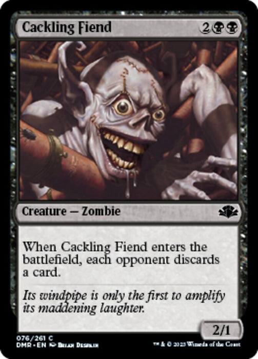 Cackling Fiend (Foil)