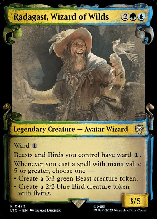 Radagast, Wizard of Wilds - Legendary- Showcase (Foil)