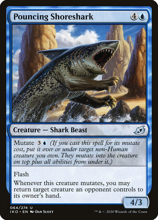 Pouncing Shoreshark  (Foil)