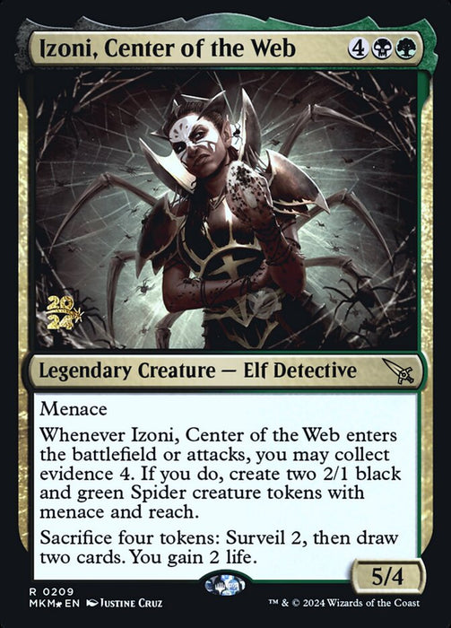 Izoni, Center of the Web - Legendary (Foil)