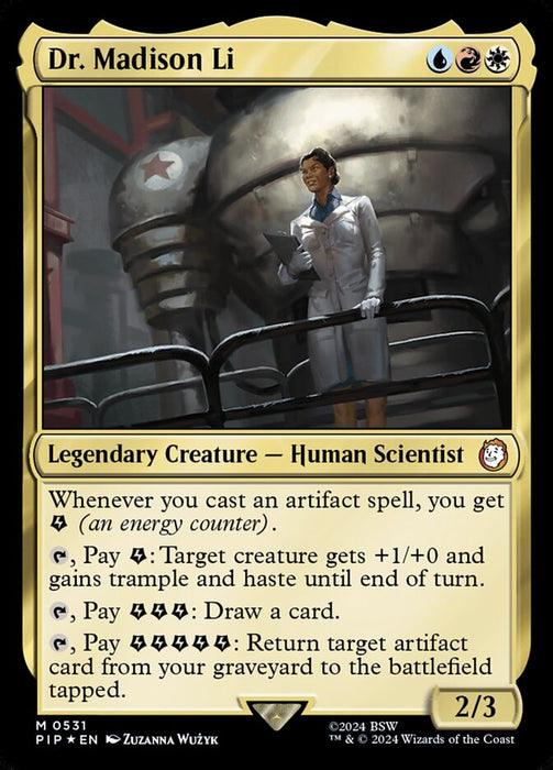 Dr. Madison Li - Legendary (Foil)