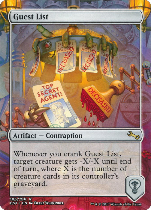 Guest List - Borderless  (Foil)