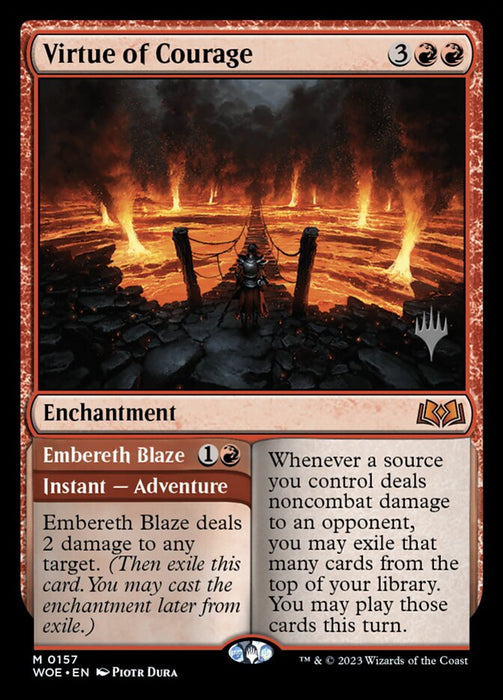 Virtue of Courage // Embereth Blaze (Foil)