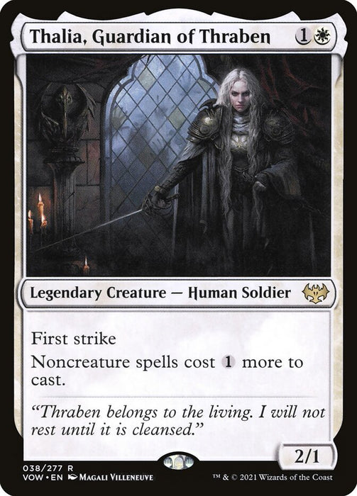 Thalia, Guardian of Thraben  - Legendary (Foil)