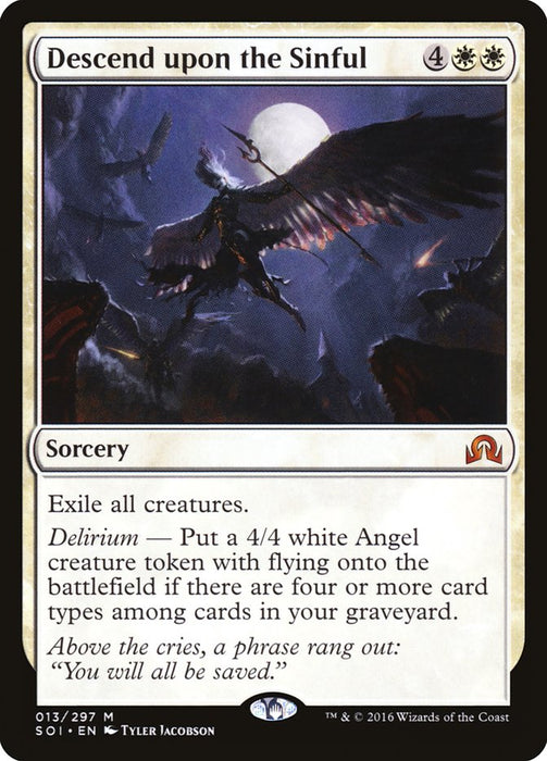 Descend upon the Sinful  (Foil)