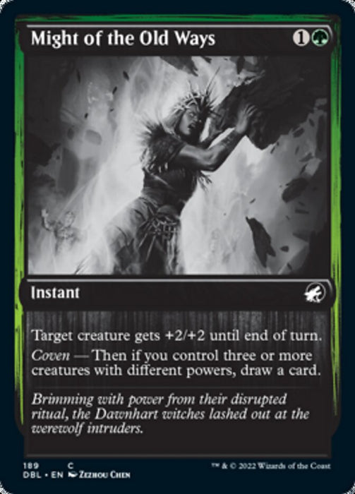 Might of the Old Ways  - Inverted (Foil)