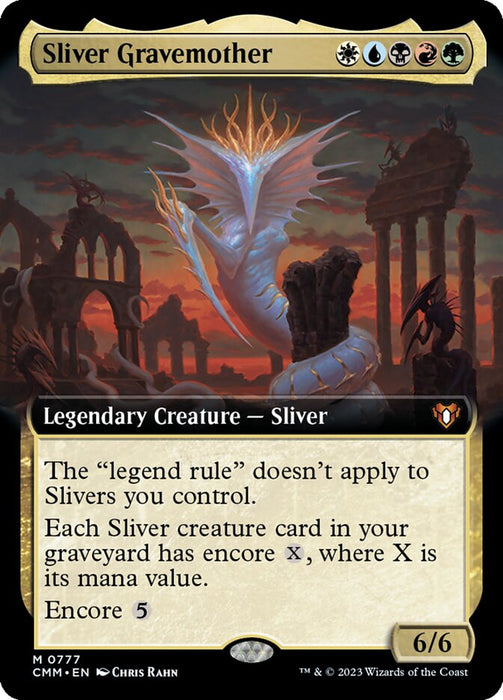 Sliver Gravemother - Legendary- Extended Art (Foil)