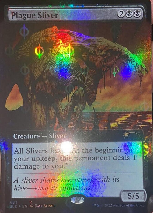 Plague Sliver - Extended Art (Foil)