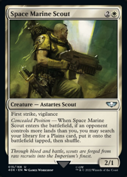 Space Marine Scout (Foil)