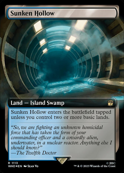 Sunken Hollow - Extended Art (Foil)