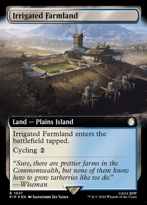 Irrigated Farmland - Extended Art (Foil)