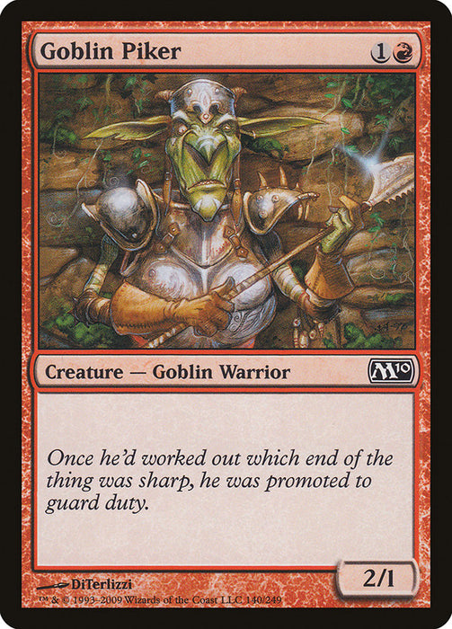 Goblin Piker  (Foil)