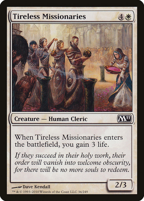 Tireless Missionaries  (Foil)